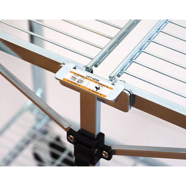 DETAIL 3770T2 メタル フォールディング カート "2 ティア" 機能性とタフさを両立したワゴンカート Metal Folding Cart "2 Tier" |  | 07