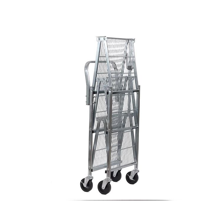 DETAIL 3770T3 メタル フォールディング カート "3 ティア" 機能性とタフさを両立したワゴンカート Metal Folding Cart "3 Tier" |  | 03
