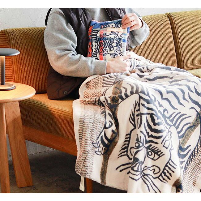 POST GENERAL｜FLANNEL FLEECE BLANKET - TIGER フランネル タイガーフリースブランケット |  | 03