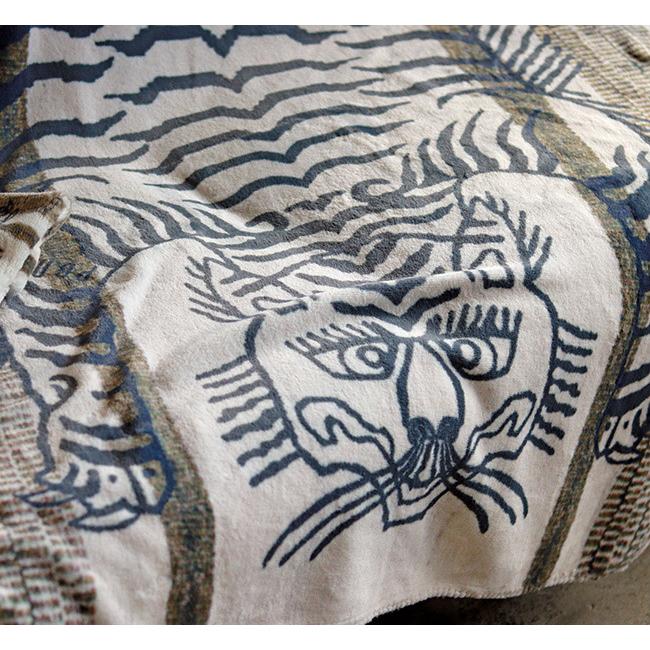 POST GENERAL｜FLANNEL FLEECE BLANKET - TIGER フランネル タイガーフリースブランケット |  | 05