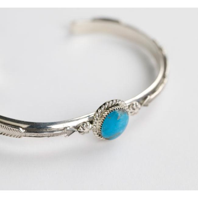 超希少　ナバホ　インディアン　シルバー　925 バングル　ターコイズ indian jewelry インディアンジュエリー ナバホ ターコイズ シルバー