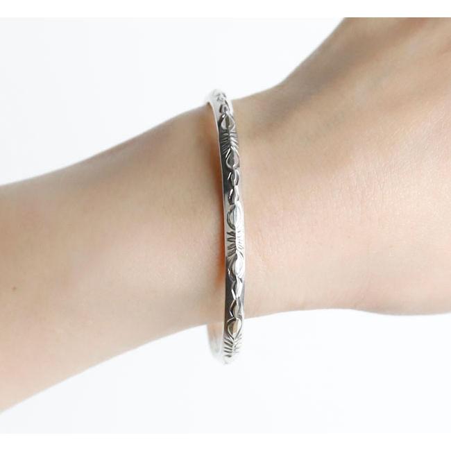 Indian Jewelry トライアングルシルバーバングル 925 刻印あり indian jewelry インディアンジュエリー ナバホ シルバー925