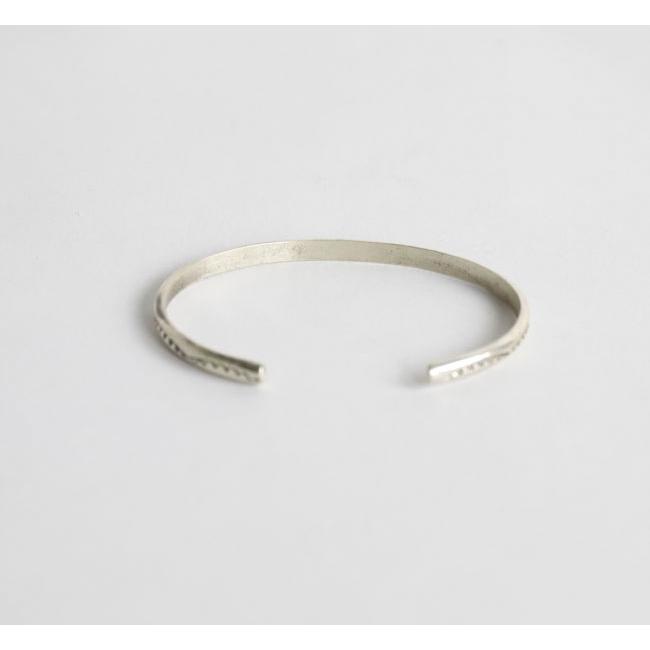 専用スタンプワークシルバーバングル[BRA0295]一点物 indian jewelry インディアンジュエリー ナバホ シルバー925B バングル