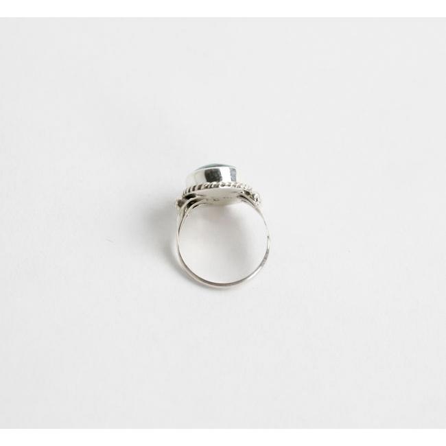 indian jewelry インディアンジュエリー ナバホ シルバー925 ツイストロープ ターコイズ リング 指輪 |  | 08