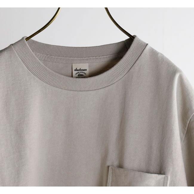 Jackman ジャックマン JM5445 Dotsume Pocket T-Shirt ドツメポケットT-シャツ |  | 12