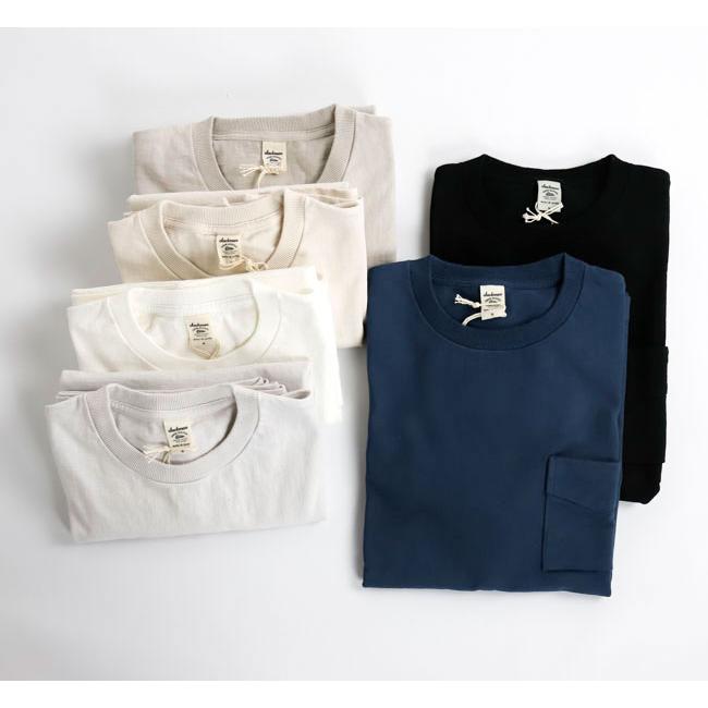 Jackman ジャックマン JM5445 Dotsume Pocket T-Shirt ドツメポケットT-シャツ |  | 04