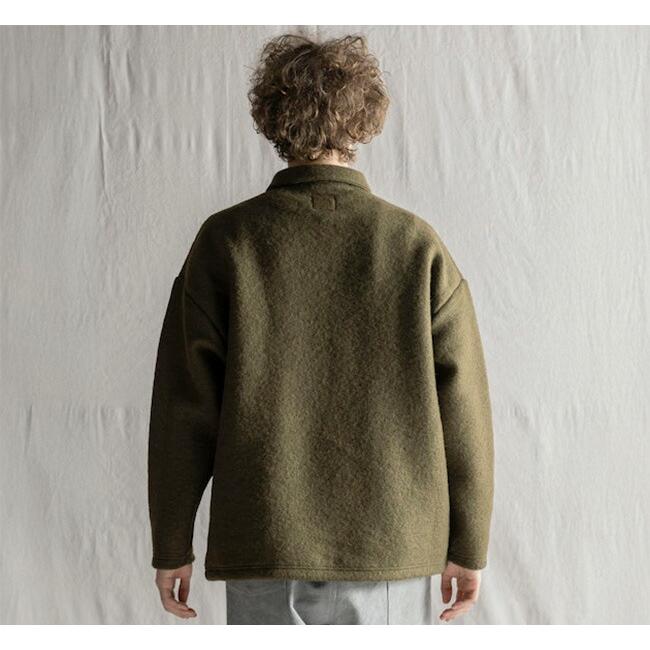 Jackman ジャックマン JM7583 ウールヒモポロ Wool HIMO Polo |  | 02