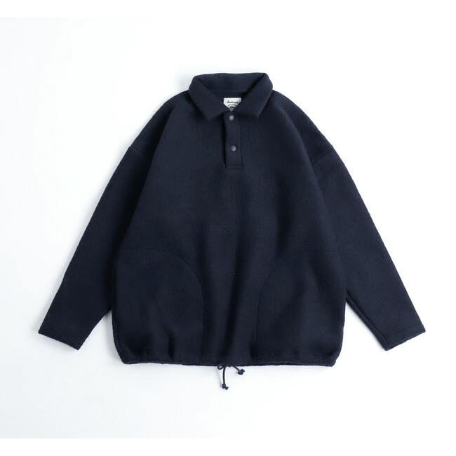 Jackman ジャックマン JM7583 ウールヒモポロ Wool HIMO Polo |  | 05