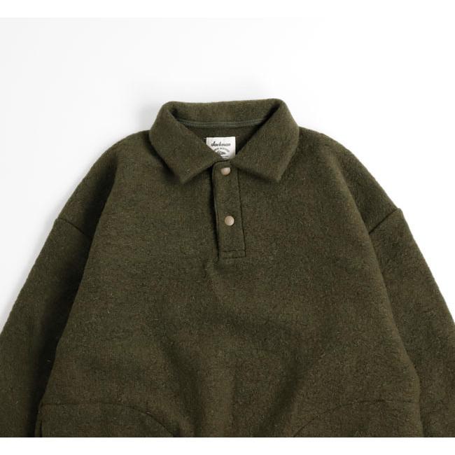 Jackman ジャックマン JM7583 ウールヒモポロ Wool HIMO Polo |  | 07