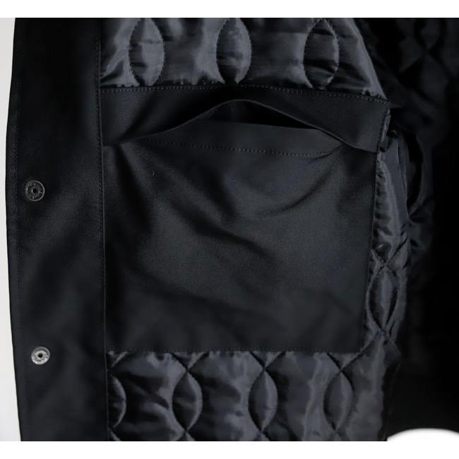 Jackman ジャックマン JM8589 OXアワードジャケット OX Award Jacket Leather sleeves |  | 11