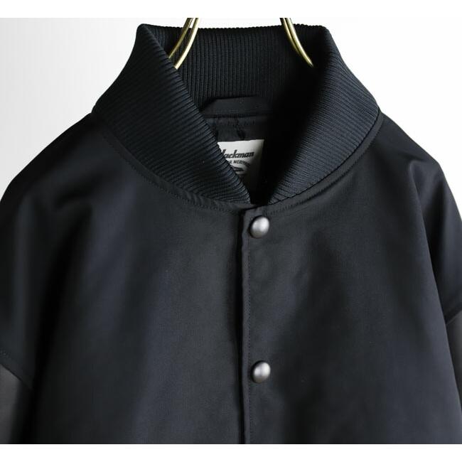 Jackman ジャックマン JM8589 OXアワードジャケット OX Award Jacket Leather sleeves |  | 03
