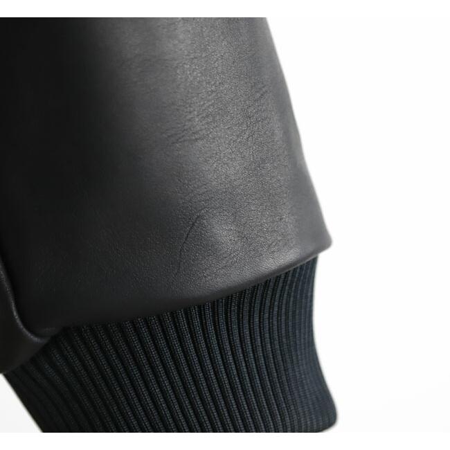 Jackman ジャックマン JM8589 OXアワードジャケット OX Award Jacket Leather sleeves |  | 07