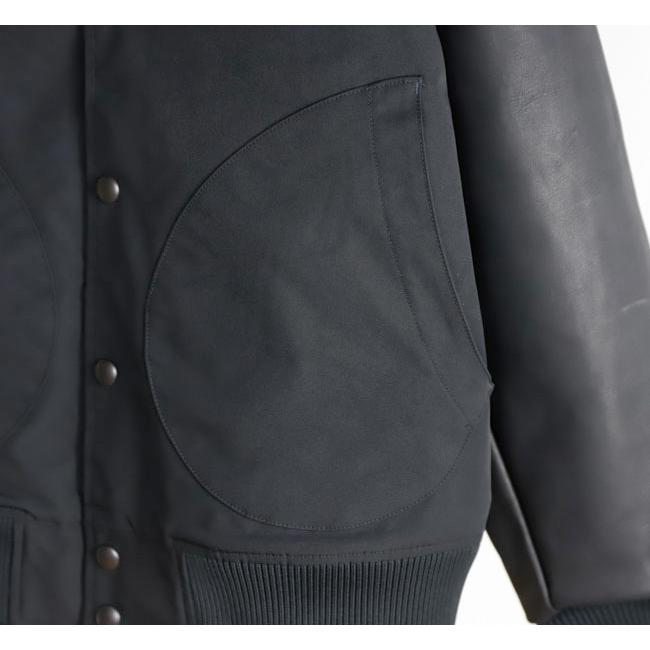 Jackman ジャックマン JM8589 OXアワードジャケット OX Award Jacket Leather sleeves |  | 08