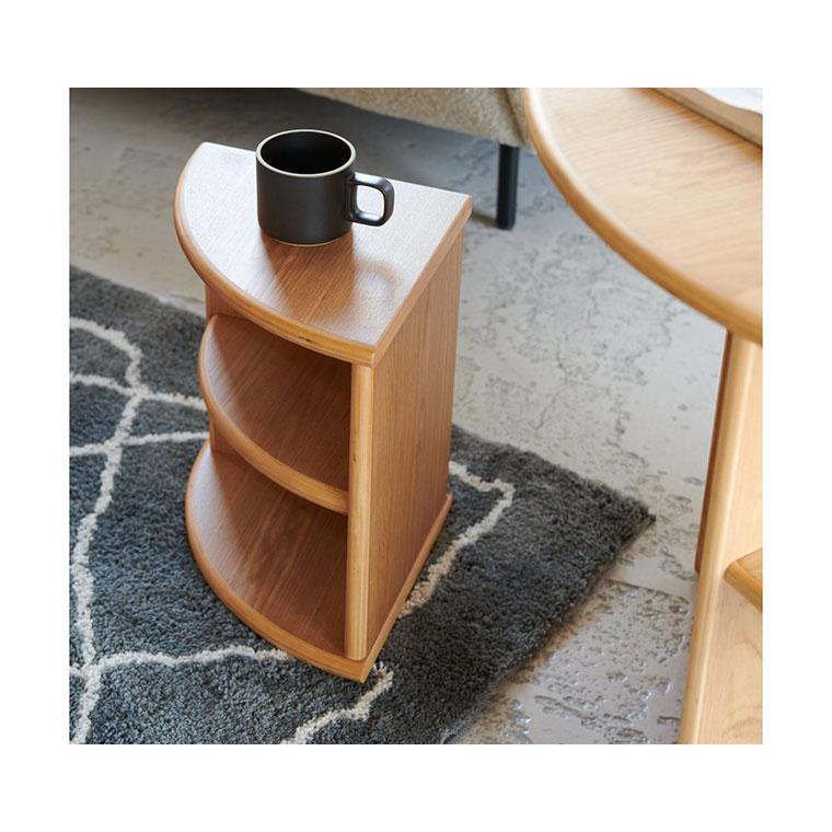journal standard Furniture ジャーナルスタンダードファニチャー PORTO QUARTER TABLE natural　ポルトクォーターテーブル ナチュラル | 