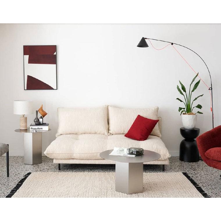 journal standard Furniture ジャーナルスタンダードファニチャー PORTO SOFA Low W1700 (26IV)　ポルトソファ　アイボリー | 