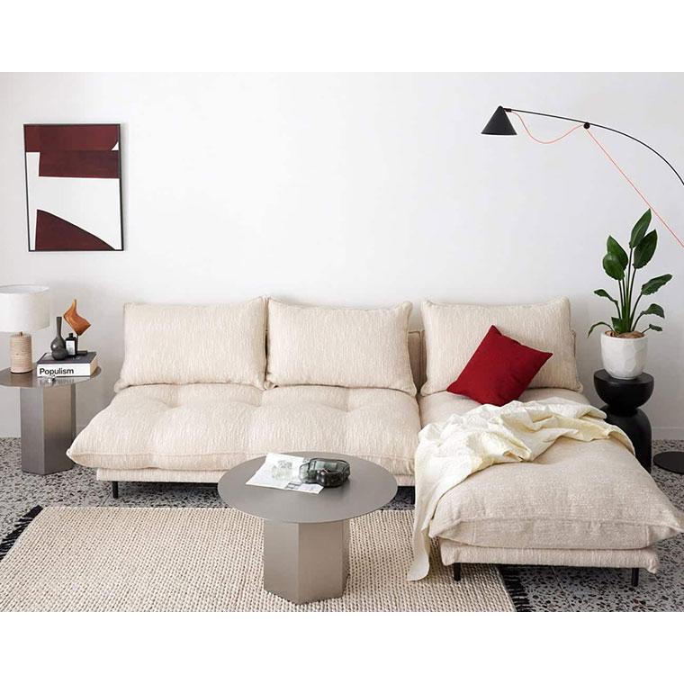 journal standard Furniture ジャーナルスタンダードファニチャー PORTO COUCH SOFA Low (26IV)　ポルトカウチソファ　アイボリー | 