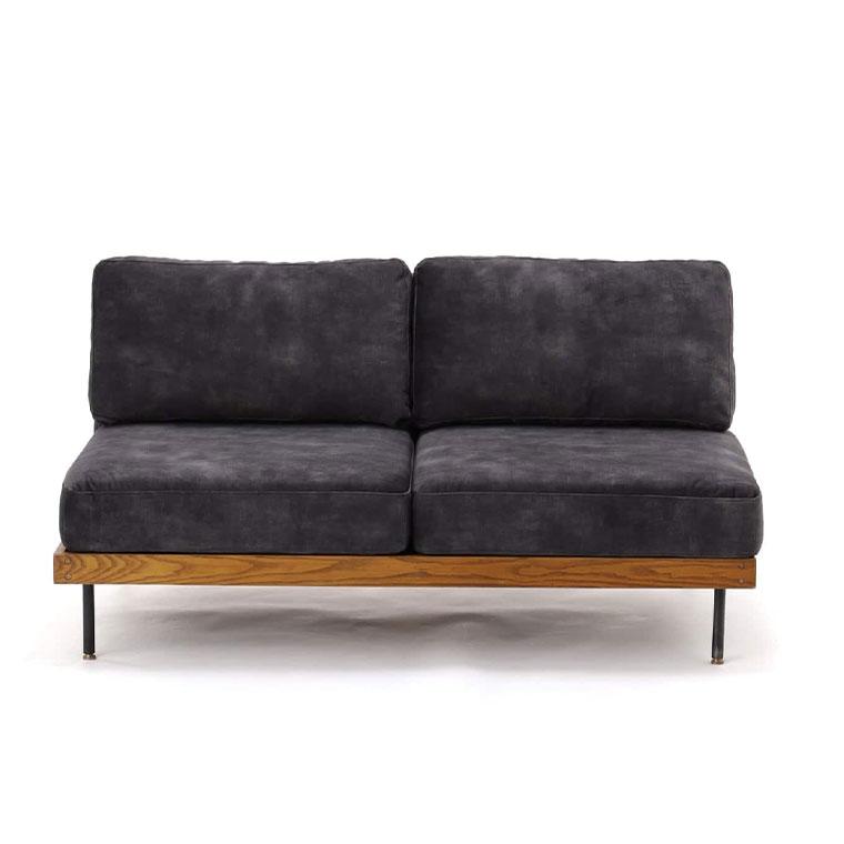 journal standard Furniture ジャーナルスタンダードファニチャー LILLE SOFA 2P 2ND VELVET BK　リルソファ ベルベット 2シーター |  | 01