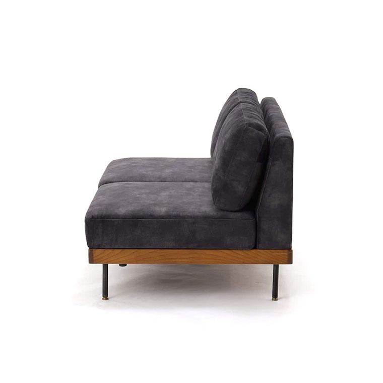 journal standard Furniture ジャーナルスタンダードファニチャー LILLE SOFA 2P 2ND VELVET BK　リルソファ ベルベット 2シーター |  | 02