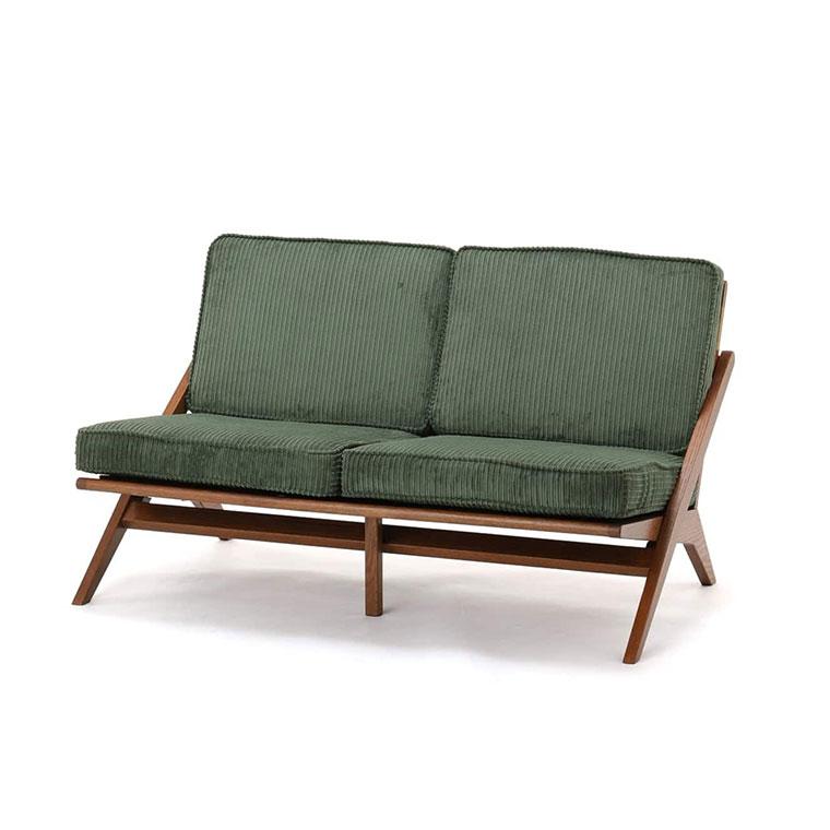 journal standard Furniture ジャーナルスタンダードファニチャー GHENT SOFA 2P corduroy ヘントソファ　コーデュロイ | 