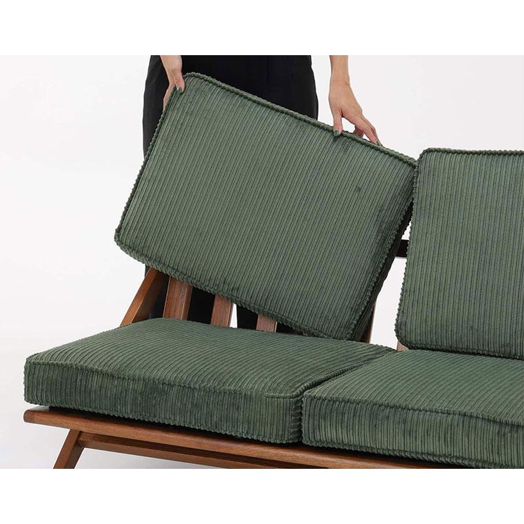journal standard Furniture ジャーナルスタンダードファニチャー GHENT SOFA 2P corduroy ヘントソファ　コーデュロイ |  | 06