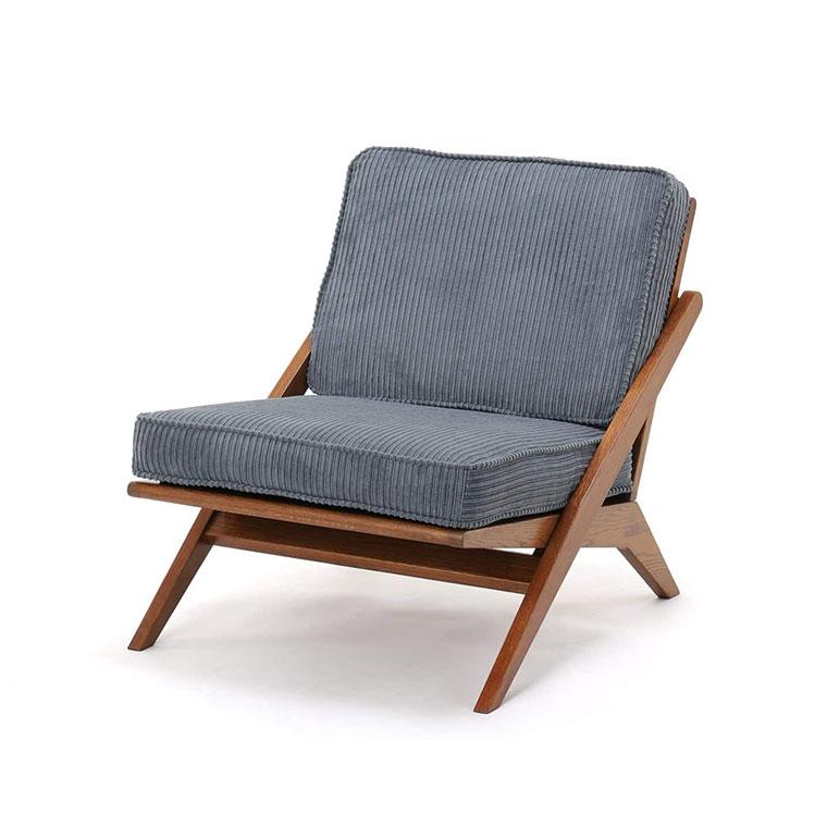 journal standard Furniture ジャーナルスタンダードファニチャー GHENT LOUNGE CHAIR corduroy ヘント ラウンジチェア　コーデュロイ |  | 01