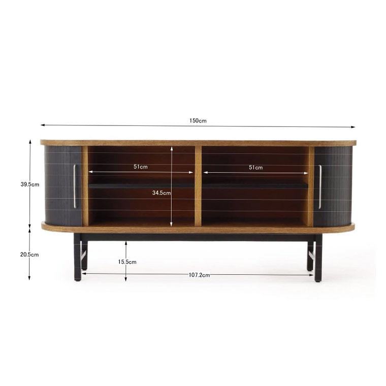 journal standard Furniture ジャーナルスタンダードファニチャー ANOR SIDE BOARD black　アノール サイドボード ブラック |  | 16