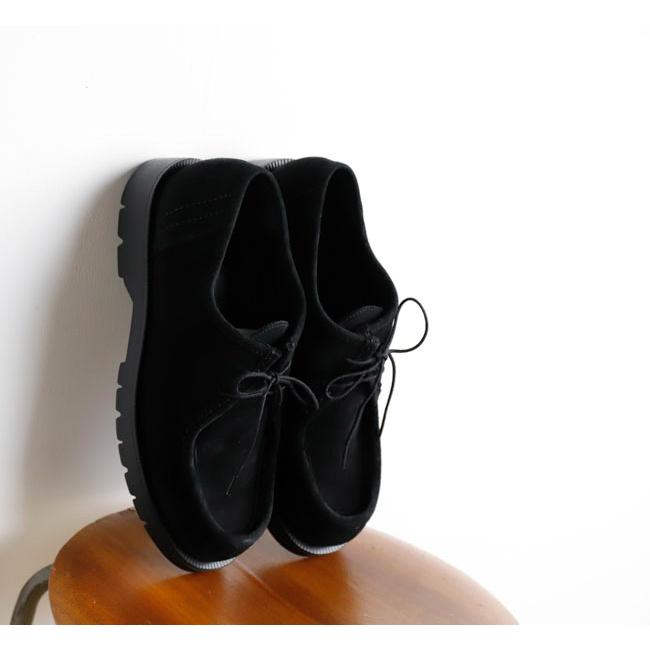 KLEMAN クレマン PADROR SUEDE　パドロール スエード　チロリアンシューズ　BLACK |  | 01