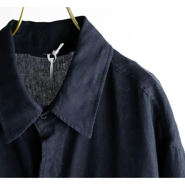 ジャケット・アウター 25S KAPTAIN SUNSHINE Safari Shirt Jacket Namu Shop - Kaptain Sunshine Safari Shirt Jacket - Black