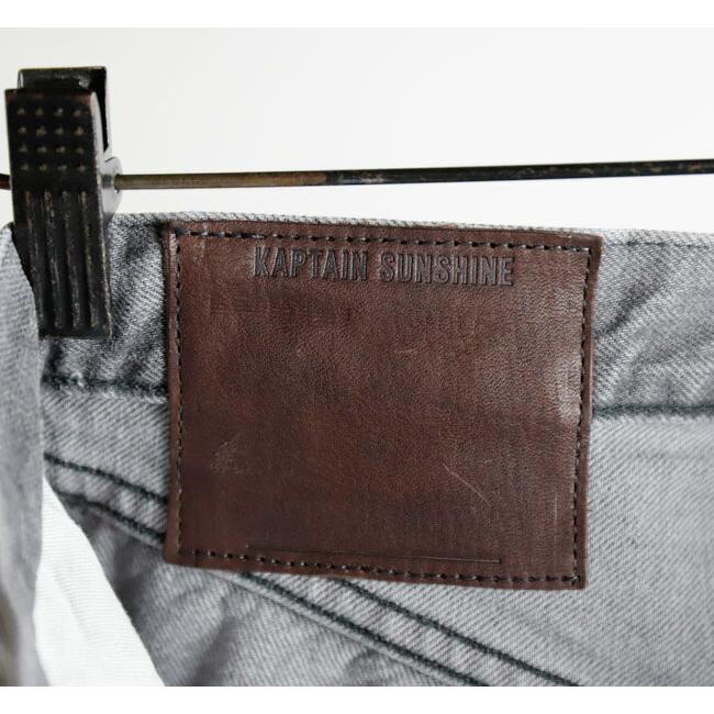 キャプテンサンシャイン KAPTAIN SUNSHINE KSBS109DZデニムパンツ 5P Zipper Front Denim Pantsの画像
