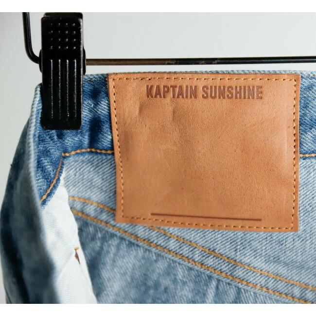 キャプテンサンシャイン KAPTAIN SUNSHINE KSBS109DZデニムパンツ 5P Zipper Front Denim Pantsの画像