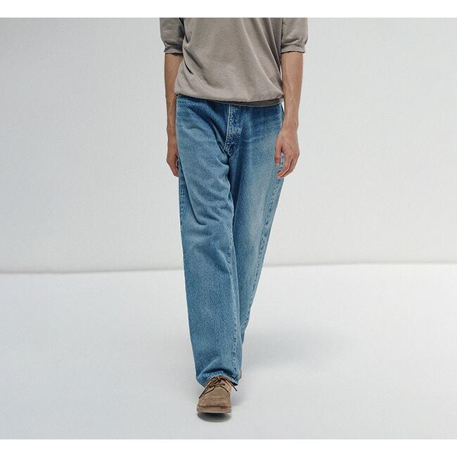 キャプテンサンシャイン KAPTAIN SUNSHINE KSBS109DZデニムパンツ 5P Zipper Front Denim Pantsの画像