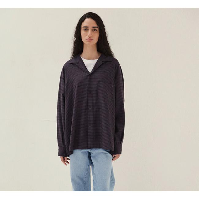 KAPTAIN SUNSHINE キャプテンサンシャイン KS26SSH01 サマーウール オープンカラーシャツ Summer Wool Open Collar Shirt | 