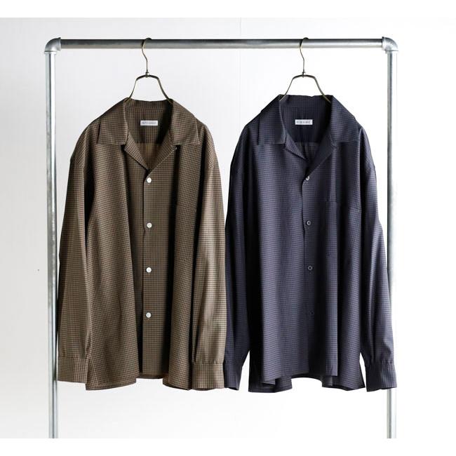 KAPTAIN SUNSHINE キャプテンサンシャイン KS26SSH01 サマーウール オープンカラーシャツ Summer Wool Open Collar Shirt |  | 04