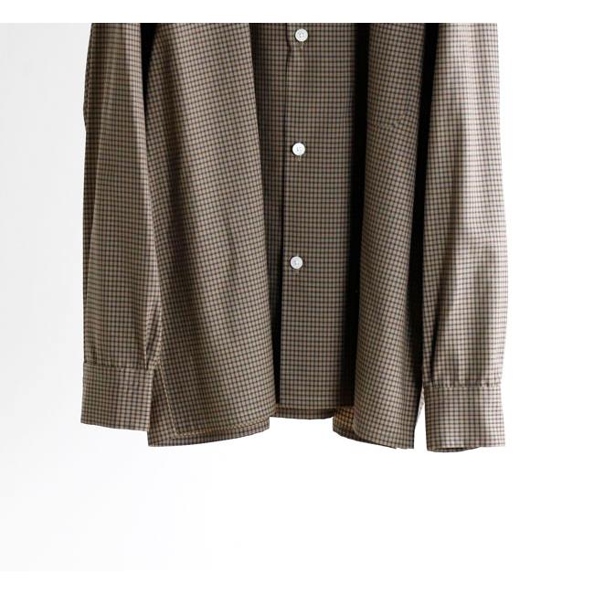 KAPTAIN SUNSHINE キャプテンサンシャイン KS26SSH01 サマーウール オープンカラーシャツ Summer Wool Open Collar Shirt |  | 09