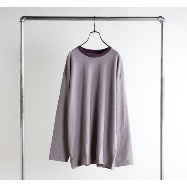 KAPTAIN SUNSHINE キャプテンサンシャイン KS26SCS07 ストライプ L/S Tシャツ Hard Twisted Stripe Jersey L/S Tee |  | 03