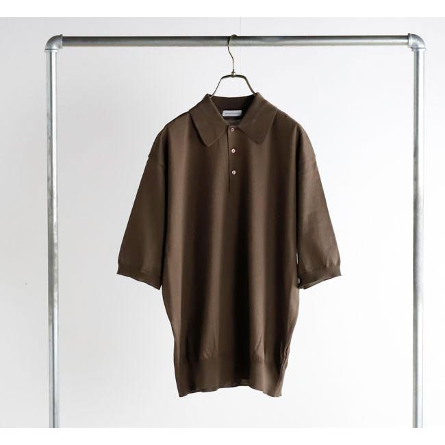 KAPTAIN SUNSHINE キャプテンサンシャイン KS26SKN08 コットンニット ポロシャツ Cotton Knit Poloshirtの画像