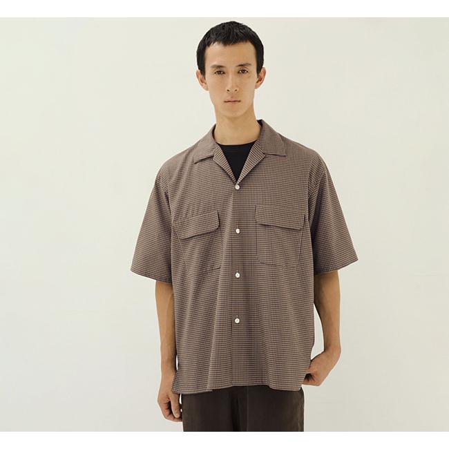 KAPTAIN SUNSHINE キャプテンサンシャイン KS26SSH02 サマーウール オープンカラーシャツ 半袖 Summer Wool Open Collar SS Shirt | 