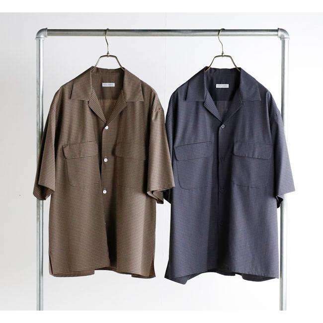 KAPTAIN SUNSHINE キャプテンサンシャイン KS26SSH02 サマーウール オープンカラーシャツ 半袖 Summer Wool Open Collar SS Shirt |  | 05