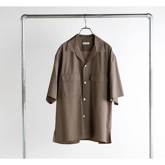 KAPTAIN SUNSHINE キャプテンサンシャイン KS26SSH02 サマーウール オープンカラーシャツ 半袖 Summer Wool Open Collar SS Shirt |  | 06