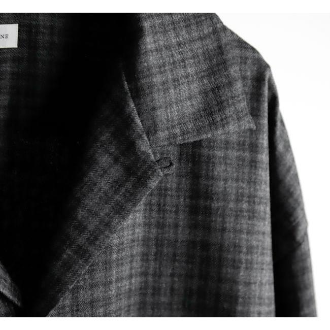 KAPTAIN SUNSHINE キャプテンサンシャイン KS26FSH08 ウールチェック オープンカラーシャツ Wool Plaid Open Collar Shirt |  | 17