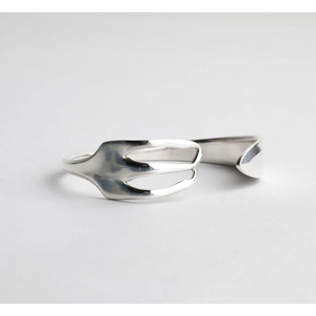 MARCHELLOART マチェロアート WELDED PICKLES FORK BANGLE ヴィンテージ フォーク バングル |  | 03