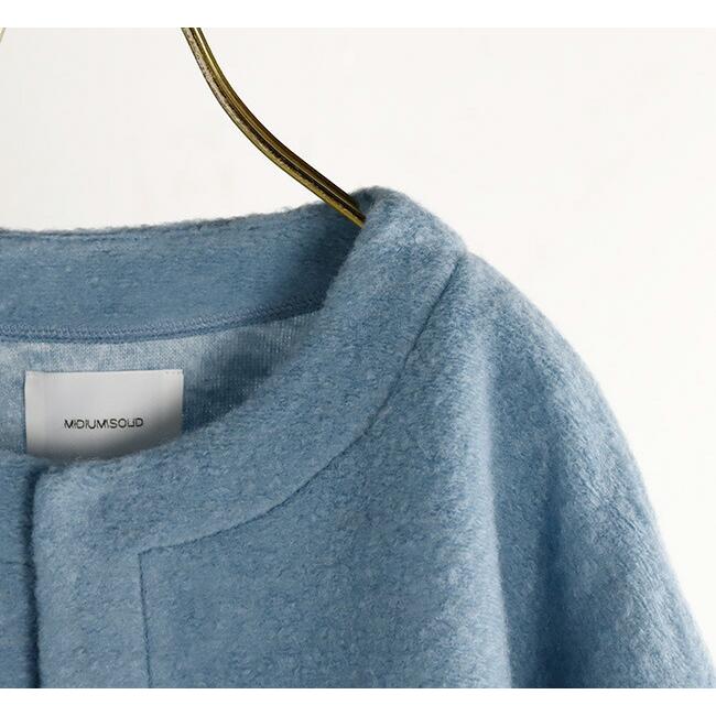 MIDIUMISOLID コクーンワイドカーディガン 3-115070