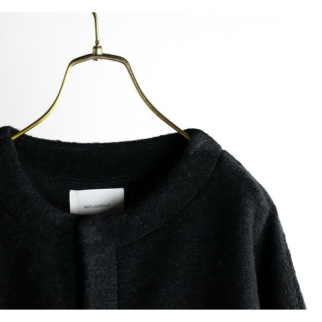 MIDIUMISOLID コクーンワイドカーディガン 3-115070