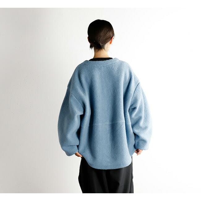 MIDIUMISOLID コクーンワイドカーディガン 3-115070