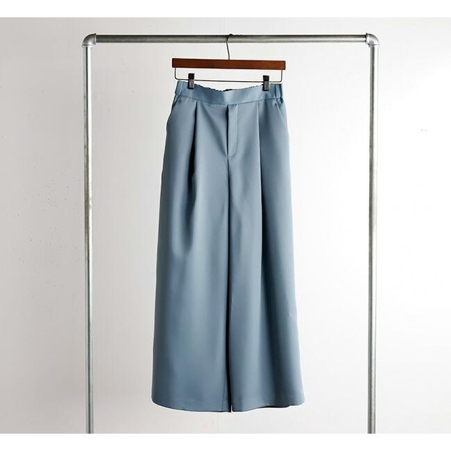 SALE40%OFF//MIDIUMISOLID ミディウミソリッド ワンタックストレートパンツ　1-162121 |  | 08