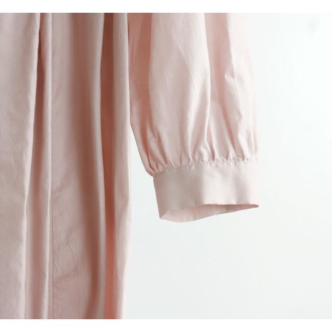 SALE30%OFF//MIDIUMISOLID ミディウミソリッド バックボリュームシャツワンピース　1-152100_19