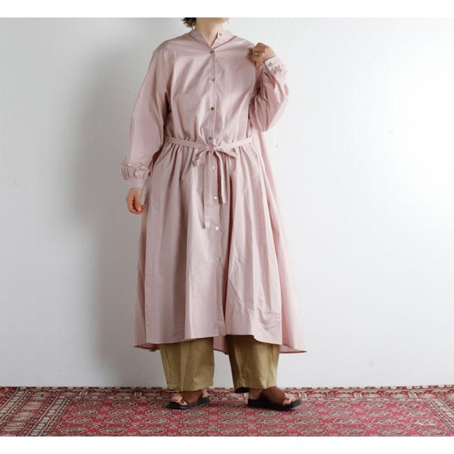 SALE30%OFF//MIDIUMISOLID ミディウミソリッド バックボリュームシャツワンピース　1-152100_3