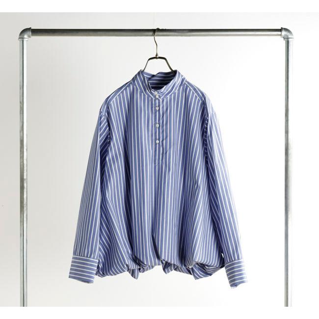 MIDIUMISOLID ミディウミソリッド バルーンシャツプルオーバー 1  