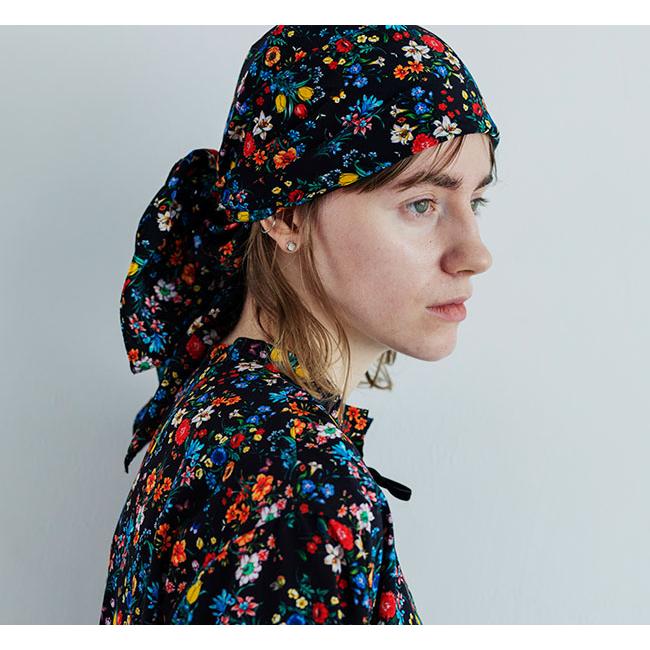 MEYAME メヤメ MEY-2326 フラワースカーフ FLOWER SCARF | 