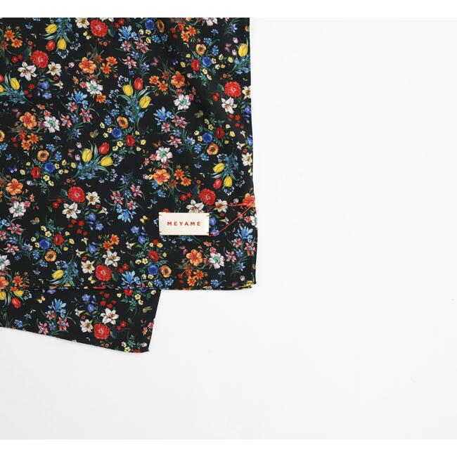 MEYAME メヤメ MEY-2326 フラワースカーフ FLOWER SCARF |  | 05